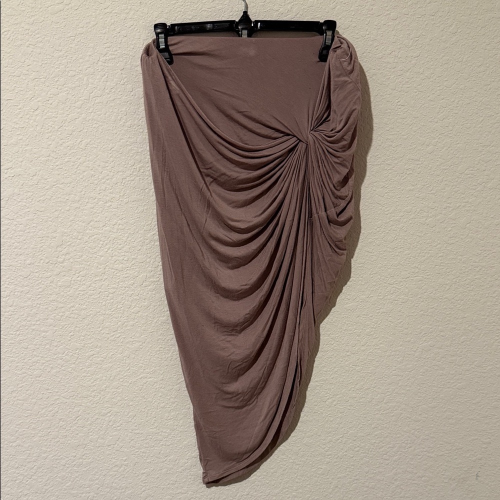 Charlotte Russe Asymmetrical Brown Skirt
